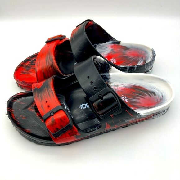 NWT Birkenstock Arizona Eva Multicolor Sandals Size 36/230 Germany - Picture 1 of 11